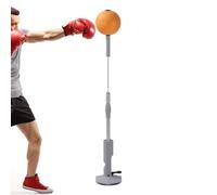 Saco de boxeo de velocidad, sistema de entrenamiento de perforación réflex ajustable en altura, base de ventosa segura, diseño moderno, herramienta de entrenamiento de coordinación reactiva de mano y