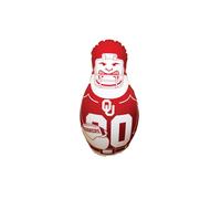 Saco de boxeo inflable de tama o peque o Fremont Die NCAA Oklahoma Sooners Bop Bag Tackle Buddy: 12"" de alto, colores del equipo