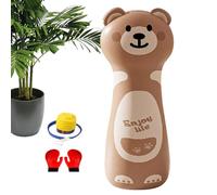 Saco De Boxeo Inflable - Saco De Boxeo De Pie De 119 Cm Que Incluye Guantes De Y Bomba De Aire | De para Ejercicio De para Niños Y Niñas, Entrenamiento En Interiores, Entretenim