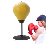 Saco de boxeo para el estrés, pelota de boxeo de escritorio, bolsa de boxeo resistente para aliviar el estrés con bomba, accesorio de fitness, pelota de boxeo con ventosa, para niños, adolescentes