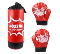 Saco de boxeo para niños - Kit de entrenamiento de boxeo para niños, guantes de boxeo profesionales para niños pequeños, juego de kickboxing, guantes de boxeo, guantes de boxeo juveniles, guantes de