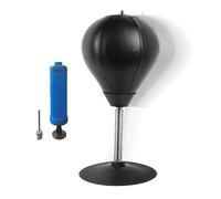 Saco de boxeo para niños, pelota de entrenamiento de velocidad con ventosa, equipo de boxeo reflejo para gimnasio en casa, mejora la reacción, la coordinación, la fuerza y la agilidad, 13.79 x 7.09