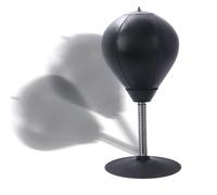 Saco de Boxeo - Saco de Rabia | Perforadora de Boxeo de Escritorio, Fuerte succión con Bomba, para compañeros de Trabajo y Amigos, se Fija a un Lugar Liso, Ideal para un Uso rápido y fácil