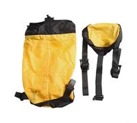 Saco de compresión de plumón para uso al aire libre con tela de silicona Ripstop 40D y cincha de nailon de alta densidad (L naranja)