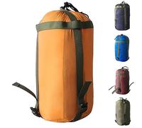 Saco de compresión impermeable portátil para camping, fácil de comprimir y almacenar equipo al aire libre (verde militar)
