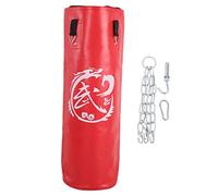 Saco de de boxeo vacío 3 capas espesar lucha punzonado tela Oxford bolsa de entrenamiento para boxeo artes marciales fitness hecho de cuero Oxford PU esponja elástica como se (100cm)