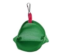 Saco de Dormir Colgante Transpirable para Mascotas para Pájaro Hámster Erizo, Saco de Dormir Portátil de Malla de Verano Rosa, Adecuado para Mascotas Pequeñas, 5,5 X 7,1 X 0,2 Pulgadas (Green)
