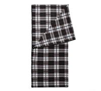 Saco de dormir compacto con cremallera para acampar al aire libre, material de forro polar de microfibra ligero adecuado para viajes y uso en tienda de campaña (cuadros café)