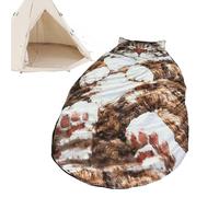 Saco de dormir con forma de gato - Manta cálida y , saco de dormir con forma de gato, apto para interiores, suelo, casa, relax, sofá, salón, exterior, patio, viaje, camping
