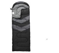 Saco de dormir de camping - Calidez de 3 estaciones para climas fríos y templados - Ligero e impermeable para adultos para verano, primavera y otoño - Equipo de campamento, viajes y uso al aire libre
