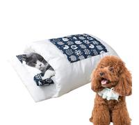 Saco De Dormir De Cavidad De Cama, Cama De De Gato - Trampas De La Zona De Sueño Cuddly - Cueva De Dormir Extraíble Y Lavable Cuddly Cave para Cachorros Y Dentro con Un Chauff