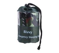 Saco de dormir de emergencia, saco térmico ligero, bolsa de manta de refugio de supervivencia, impermeable, resistente al viento, saco de dormir de supervivencia al aire libre