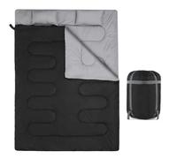 Saco De Dormir De Gran Tamaño 2 Personas, De Dormir Impermeable Todas Las Estaciones Reforzado | Manta Colchón para Camping Invierno Verano Senderismo Deportes Al Aire Libre Viaje para Mujeres Y