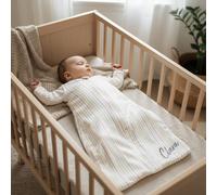 Saco de dormir de invierno Little Dutch Vintage Sunny Stripes 70 cm – personalizable – Sin personalización