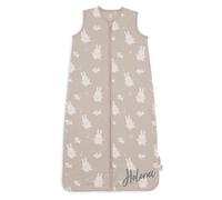 Saco de dormir de jersey Miffy & Snuffy de Jollein, verde oliva, 90 cm | TOG 0,5 – Trama