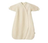 Saco de dormir de manga larga para bebé y niño pequeño, 100% merino orgánico, TOG 1.7, transpirable, unisex, talla 60 cm y 75 cm, sostenible y justo, para la transición e invierno, fabricado en