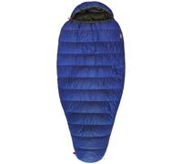 Saco de dormir de plumón Warmpeace Spacer 600 180 cm Cremallera: Izquierda / Color: azul