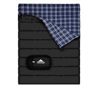 Saco de Dormir Doble de Franela de algodón para Camping, Senderismo o Senderismo. Saco de Dormir Impermeable para 2 Personas, para Adultos o Adolescentes. Camión, Tienda de campaña o Saco de Dormir