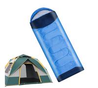 Saco de dormir - Esterilla impermeable cálida adaptable, saco de dormir para adultos - para hombres y mujeres en invierno en clima frío para senderismo, mochilero, deportes al aire libre y viajes