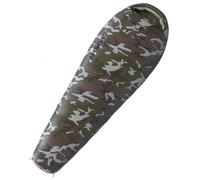 Saco de dormir Husky Army Cremallera: Derecho / Color: verde/marrón