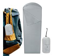 Saco de dormir ligero, saco de dormir para adultos, saco de dormir ligero para viajes, mochileros, senderismo, camping, viajes por carretera, entusiastas al aire libre, asistentes a festivales