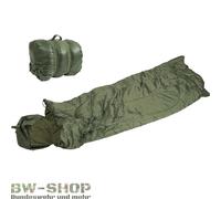 SACO DE DORMIR MILITAR PILOTO + MOCHILA BW EJÉRCITO DE EE. UU. SACO DE...