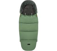 Saco de dormir MoMi 2 en 1 para silla de paseo, trineo o silla de coche, con capucha, acabado de pelo y reposapiés extraíble; cremallera en ambos lados, orificios para cinturón, impermeable