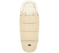 Saco de dormir MoMi 2 en 1 para silla de paseo, trineo o silla de coche, con capucha, acabado de pelo y reposapiés extraíble; cremallera en ambos lados, orificios para cinturón, impermeable