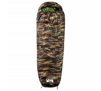 Saco de dormir momia para adultos 3 estaciones, ligero saco de dormir para camping, para exteriores, trekking y viajes, transpirable y compacto, ideal para mochileros