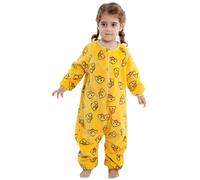 Saco De Dormir Niños Pijama Manta Bebe Saco De 3 6 Meses Niña Niño 5 Años 2.5 TOG A Piernas 3.5 con Pies Infantil 1.5 Térmica 1 2 100 Invierno Negras Cama Sacos Bebes Manga Minicuna Pijamas Bata Año