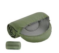 Saco de dormir para acampar, saco de dormir para adultos al aire libre tiempo frío, equipo de supervivencia impermeable para senderismo, escalada, excursión con mochila