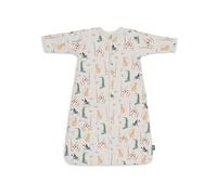 Saco de dormir para bebé Jollein - Jungle Jambo - 70 cm - Algodón - 2,0 - 3,0 TOG - Mangas extraíbles - Certificado OEKO-TEX - Saco de dormir para bebé - Estampado selva