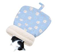 Saco de Dormir para Cama de Gato - escondite para Gatos, Saco de Dormir para Mascotas, cojín de Calor para Gatitos | Saco de Dormir para Gatos a Prueba de Viento, cojín de Peluche para