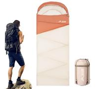 Saco De Dormir Para Campamento - Saco De Dormir De Plumas, Saco De Dormir Ligero | Bolsa De Camping Impermeable Ligera, Senderismo Y Acampada Al Aire Libre Con Bolsa De Compresión Gratuita Para Acampa