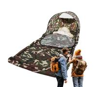 Saco de Dormir para Exteriores: diseño Compacto, fácil Almacenamiento, Tela Resistente al Agua, Transporte, Equipo para mochileros, colchoneta para Acampar, para Caminatas | prá