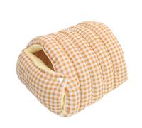 Saco de dormir para gatos, 11.02 pulgadas para comodidad en invierno, cueva cálida para mascotas con aislamiento suave, fácil de usar, herramienta de descanso para mascotas, accesorio de bolsa para