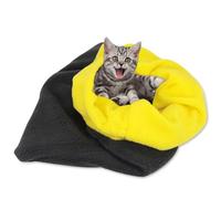 Saco De Dormir para Gatos | Cueva Cálida para Cama De Gato | Saco De Dormir Tipo para Gatos De Invierno | Alfombra Cama para Gatos De Felpa Y Acogedora | Ropa Cama Y Muebles para Gatos