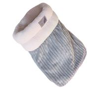 Saco de dormir para gatos, forro polar, manta de invierno, forro grueso, abrigo cálido y peludo para mascotas, gatitos, cachorros, gris/blanco/marrón
