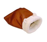 Saco de dormir para gatos, nido en forma de cueva de piel sintética muy suave | Bolsa de autoclaves para gatos de interior y para perros pequeños | Para gatitos cachorro animales al aire libre
