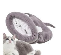 Saco de dormir para gatos, saco de acurrucarse para gatos, almohadilla para cachorros, abrazador para gatitos, cama para gatos autocalentable, cama interior para gatos, saco de dormir acogedor