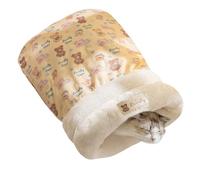 Saco de dormir para mascotas,Cama para | Nido de invierno Grueso cálido lavable para gatos interior al aire libre viaje descanso otoño invierno