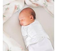 Saco de dormir para pañales, manta de bebé, Love to Dream Swaddle, esenciales para recién nacidos, sueño suave y cómodo, algodón, transpirable, ayuda al sueño, blanco lechoso