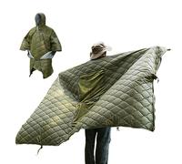 Saco De Dormir para Ser Usado como,Saco de Dormir con Capucha - Cálido de Viaje,para Viajes, Camping, Senderismo, Aire Libre, Invierno, Estadio, Hogar