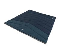 Saco de dormir tipo manta Outwell Caldera Duvet Double Color: azul oscuro
