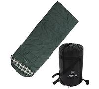 Saco de Dormir Tipo sobre, Saco de Dormir para Camping Portátil, Saco de Invierno Abrigado y Grueso para Senderismo, Saco Doble con Bolsa de Almacenamiento, Forro de Franela Suave