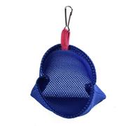 Saco de Dormir Transpirable para Mascotas, Saco de Dormir Colgante de Verano para Erizos y Pájaros, Material de Malla Ecológico, Marrón (Green) (Blue)