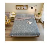 Saco de dormir y sábana de viaje 2 en 1, 130 x 210 cm hasta 210 x 210 cm, saco de dormir de viaje, gasa doble de algodón, ultra pequeño y ultraligero, color azul, 160 x 210 cm