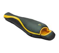 Saco de dormir Zulu Ultralight 900 / 185 cm Cremallera: Derecho / Color: verde oscuro