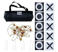 Saco de frijoles Toss para jugar al aire libre, gran estilo de lanzamiento, estructura de marco de alto rendimiento, tabla de destino plegable, actividad familiar, emocionante césped para portones