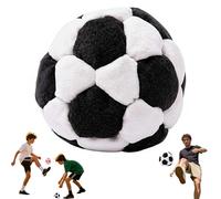 Saco de fútbol de 2.75 pulgadas, saco de felpa suave para adultos, pelota de patada rellena de pellets de 32 paneles, pelotas de entrenamiento de malabares para coordinación, juegos en interiores y
